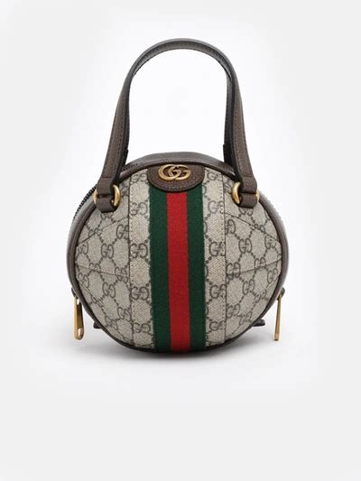 Gucci Tracolla Sfera Web Gg Supreme In Beige .